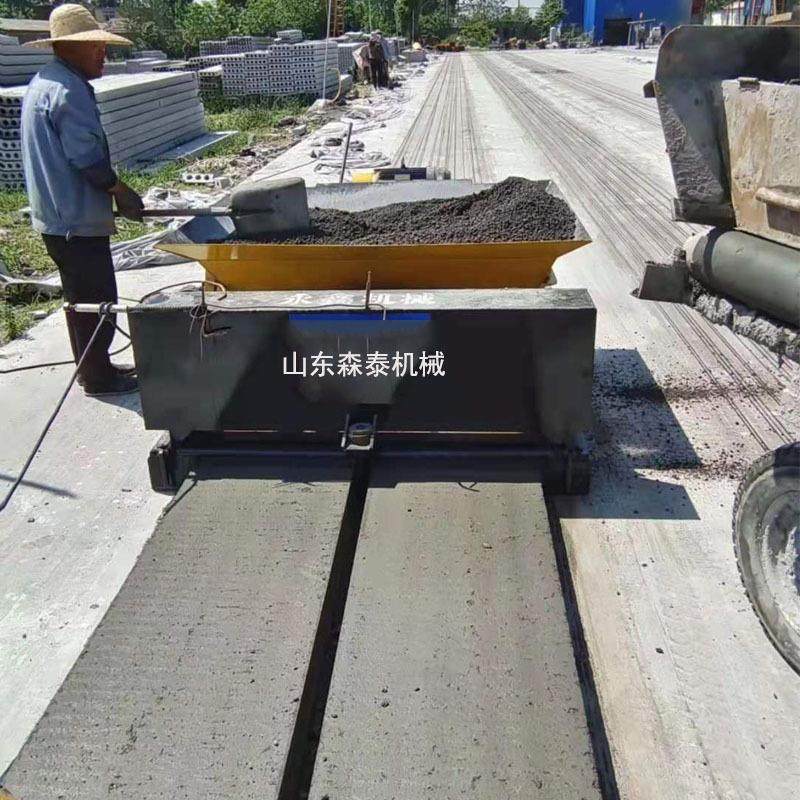 预制构件厂围墙板机 双排围墙板成型机 围栏板薄板推挤机