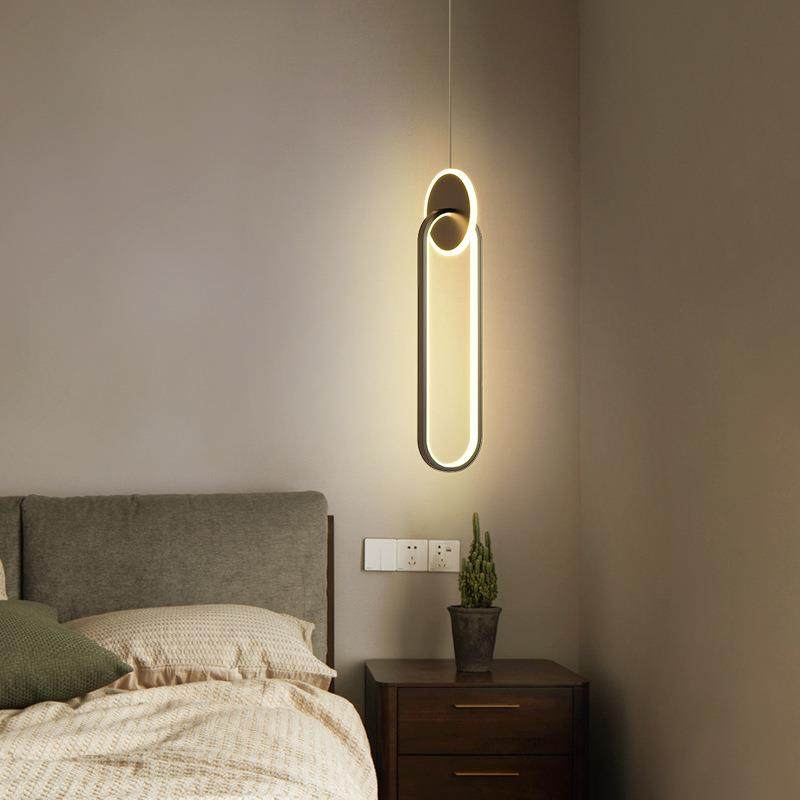 床头小吊灯现代简约卧室北欧时尚创意餐厅吧台背景墙电视墙吊灯具,家装灯饰光源,智能吊灯,淘宝优惠券,粉丝福利购,淘宝优惠卷