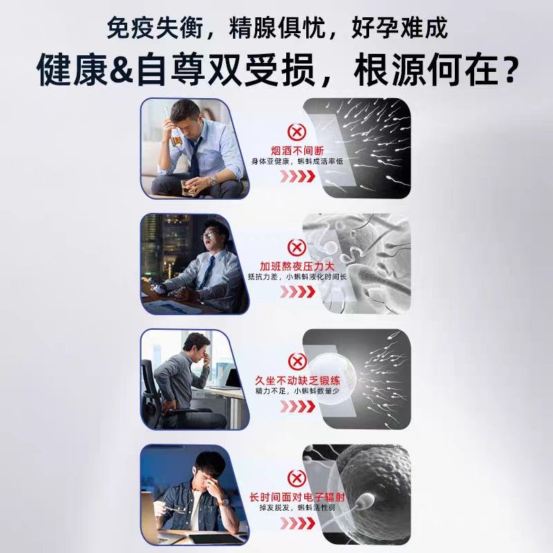 健优精素茄红素胶囊备提升精子高活力补充男孕性番HWI前营养态孕