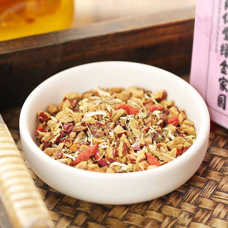 南京瑰同堂桂圆红ZLS枣枸杞姜茶3仁0袋玫枸杞茶官网正品官方旗花