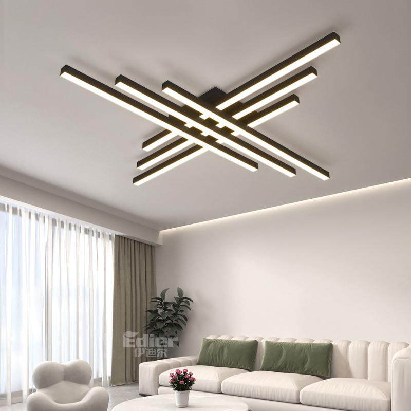 客厅灯现代简约设计师主灯新款大气线条极简意式北欧餐厅吸顶灯具,鲜花速递/花卉仿真/绿植园艺,割草机/草坪机,淘宝优惠券,粉丝福利购,淘宝优惠卷