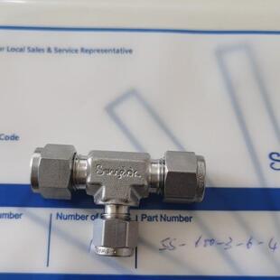 【SS-600-3-6-4】Swagelok世伟洛克变径三通接头3/8 inx1/4 in