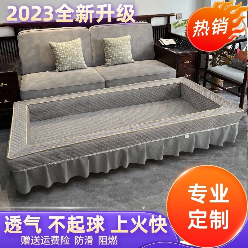 可定做电火箱套罩火箱套罩家用实木取暖器套子怀化烤火套被防尘罩