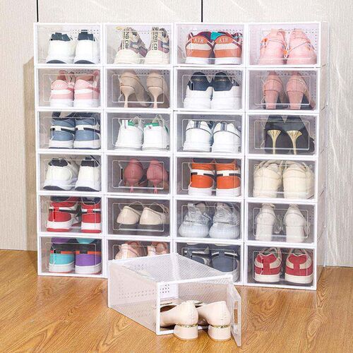 Plastic Storage Box Dust-Proof and Moisture-Proof Shoe Rack