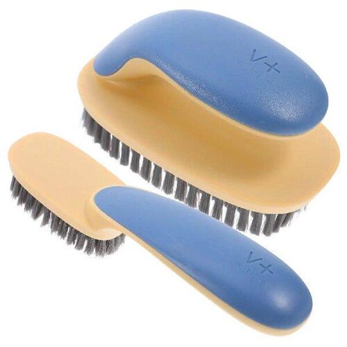 2pcs Multifunctional Shoe Brush Set PBT Wool Soft Bristles