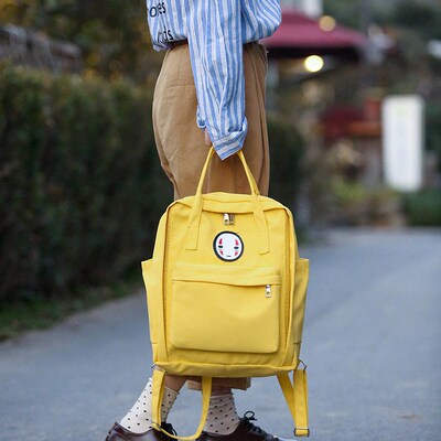 2020 Nylon School Bags for Teenager Girls Black Cute Women S