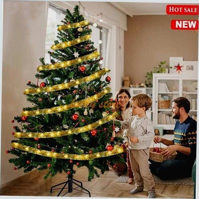 Christmas Ribbon Fairy Lights Christmas tree LED light strip