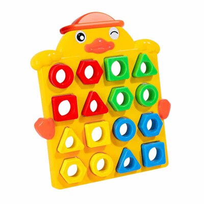 Chldrens Geometrc Matchng Parent-Chld Two-Person Battle Foc
