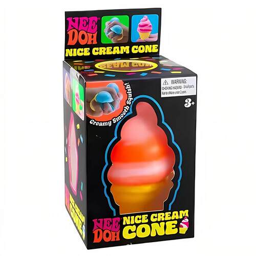 Nee-doh Nice Cream Cone Colorful Ice Cream Shaped Sensory St