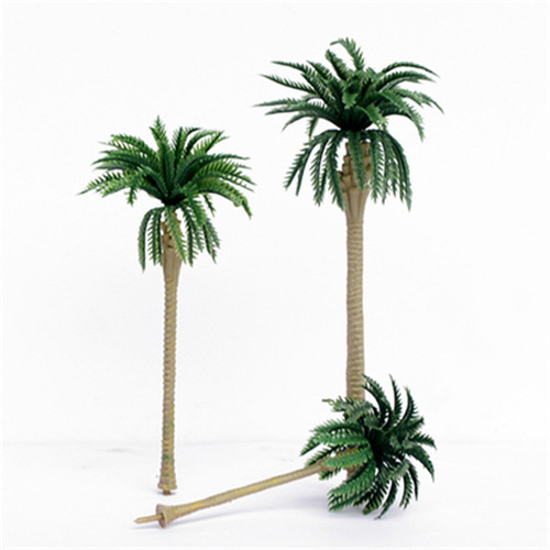 10Pcs Plastic Coconut Palm e Miniature Plant Pots Bonsai Cra