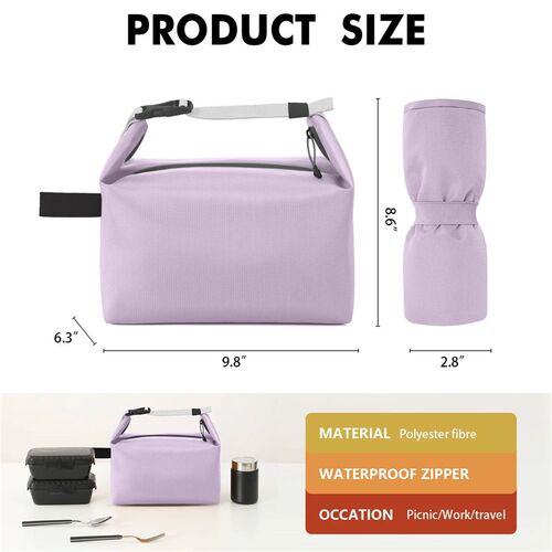 Portable Lunch Bag Woman Insulated Thermal Lunch Box Cooler