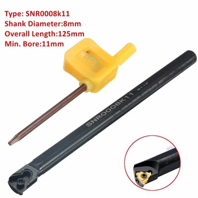 SNR0008k11 Internal Threading Boring Bar Turning Tool Holder