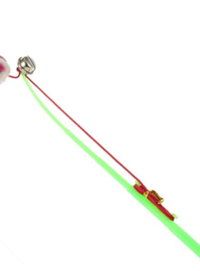 2018 New Cat pet mouse stick imitated bell fun new toy