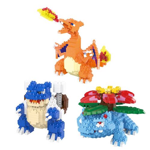 Super Fun Yoshii HC Magic Mini Blocks Stitch Snorlax Buildin