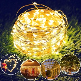 USB Led Fairy Lights Copper Wire String 20M 200LED Holiday O