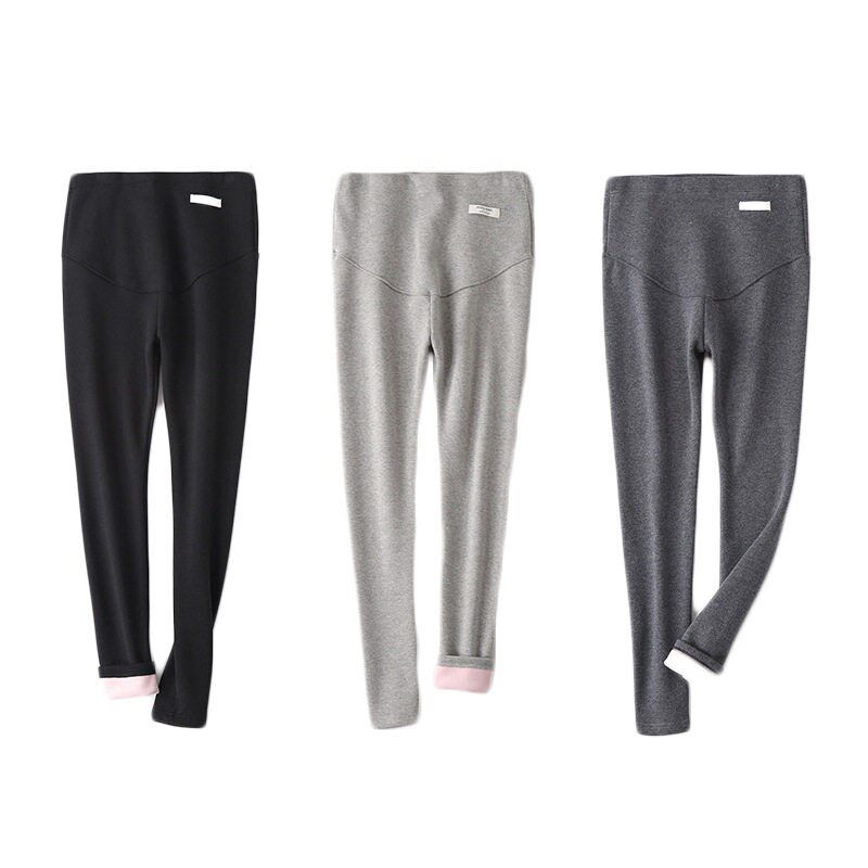 Velvet Fashion Hot Mom Pregnant Womens Pants Pregnant Women