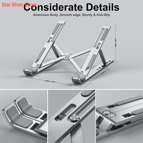 Portable Laptop Stand Aluminum Notebook Support Computer Bra
