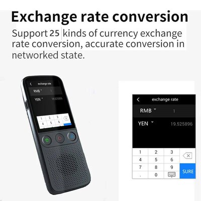T10 pro 5MP Smart Translator 138 Languages Voice Photo Trans