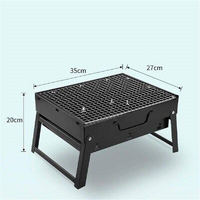Barbecue Compact Design 1 Piece Charcoal Grill Easy