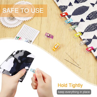 50PCS Multipurpose Sewing Clips Colorful Clips Plastic Craft