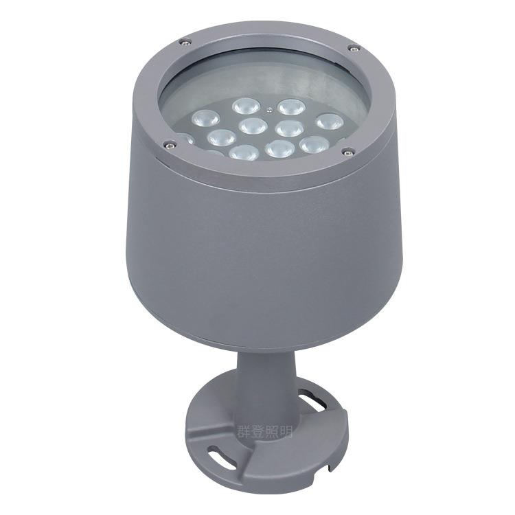 高端户外亮化文旅工程防雨酒杯染色灯 DMX512RGBW圆形led投射灯