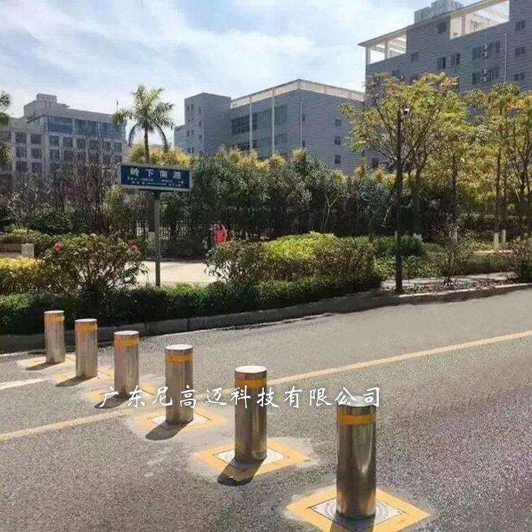 升降地桩地埋柱 液压自动升降地桩 展馆博物馆防恐自动伸降地桩柱