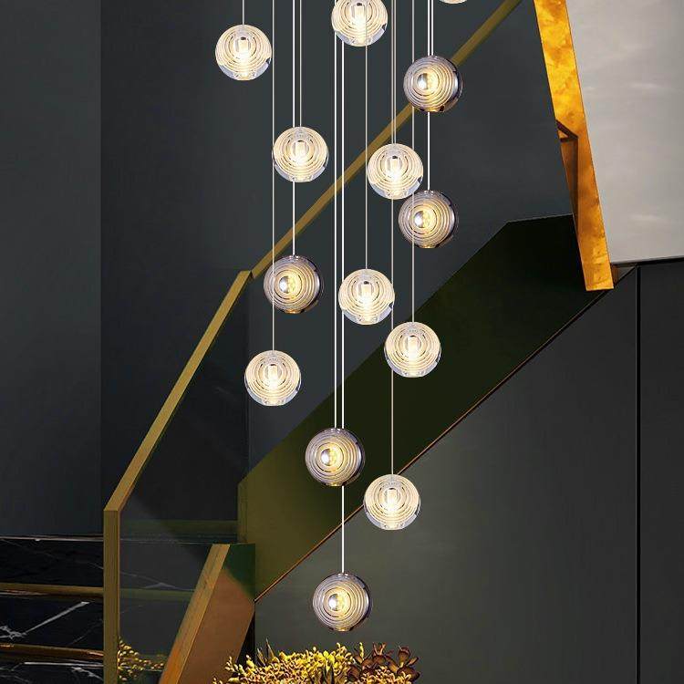 现代别墅旋转楼梯长吊灯轻奢水晶灯挑空loft公寓客厅灯复式楼吊灯,鲜花速递/花卉仿真/绿植园艺,割草机/草坪机,淘宝优惠券,粉丝福利购,淘宝优惠卷