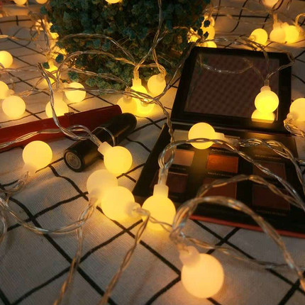 led星星灯小彩灯闪灯串灯少女心房间宿舍布置网红灯满天星装饰灯