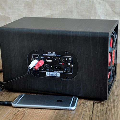 包邮220v家用电脑小音箱方形蓝牙车载重低音炮汽车12v24v货车音响