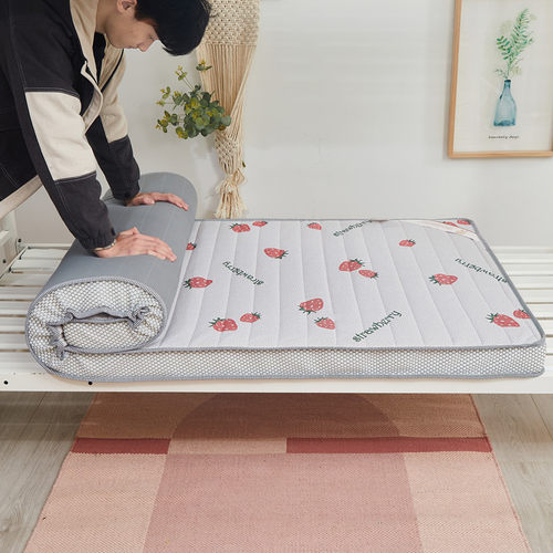 舍海绵床垫1.51.2m床单人垫被可/折叠打地铺29451睡9垫0.m学生宿