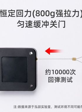 家用免打孔自动关门神器自动闭门简易缓冲关门推拉移门神器