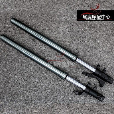 小猴子M3电动摩托车前减震怪兽望江大公仔倒置减震改装液压前避震