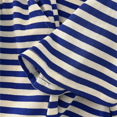 Jielur Preppy Style Women Two Pieces Set Loose Blue Green Bl
