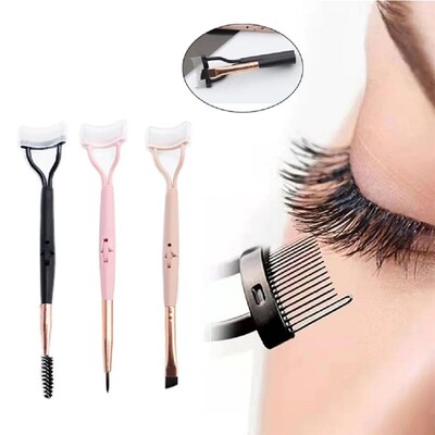Eyelash Beauty Collapsible Separator Portable Eyelash Brush