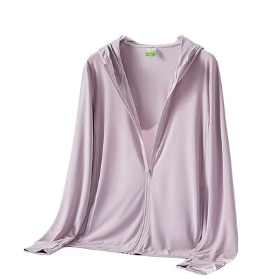 Ice silk sun protection clothing women summer outdoor jacket