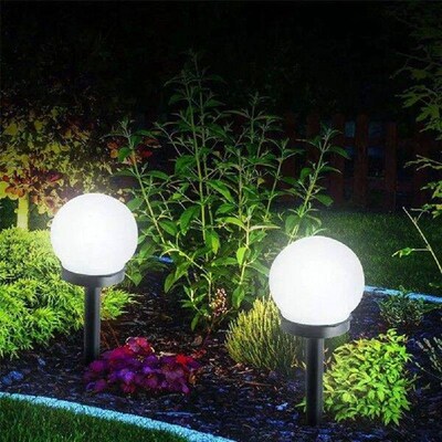 2Pcs Solar Garden Light Landscape Outdoor Solar Led Lights