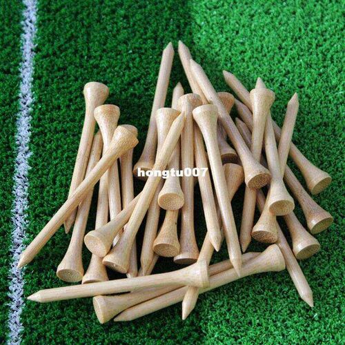 2019 New Hot Sale bamboo golf tee 70mm 500Pcs/pack Golf Tees