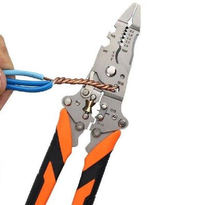 Foldable Wire Stripper Folding Wire Pliers 14 In 1 Cable