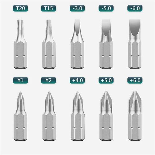 Magnetic Screwdriver Bit Set Hand Tools Phillips Screw Drive