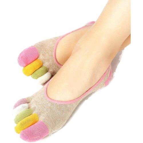 Spring Summer Invisible Boat Socks Cotton AntiSlip Silicone