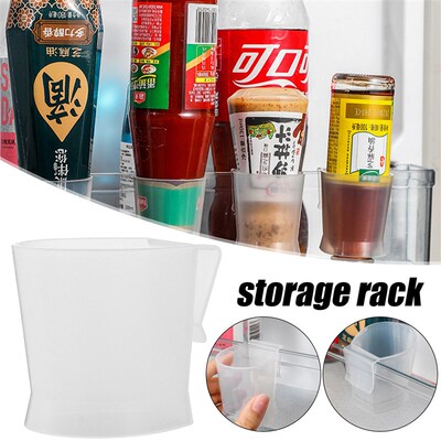 2pcs Storage Box For Refrigerator Side Door Hanging Seasonin