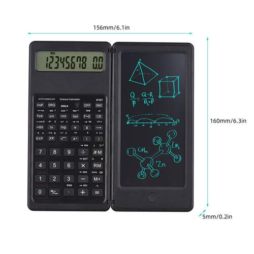 Foldable Scientific Calculator 10-Digit Digital Large Displa