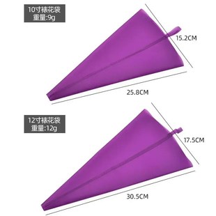 DIY Silicone Icing Piping Pastry Bags Reusable Cream Bag Cup