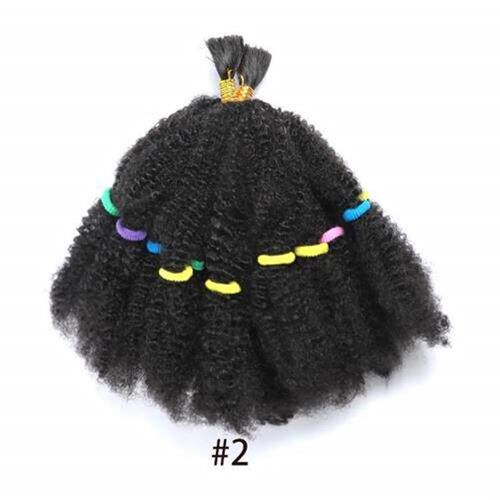 Marley Afro Kinky Crochet braids Twist Marley Braid Hair假发