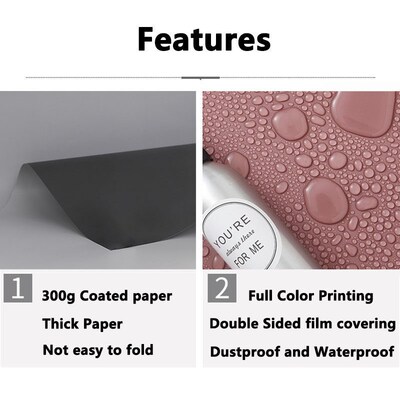 Photography Backdrops Wallpaper 57*87cm 2sides Solid Color P