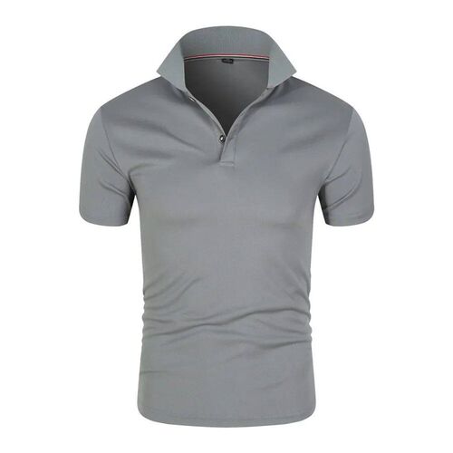Summer New Mens  Shirt Casual Short-sleeved Sweater Lapel T