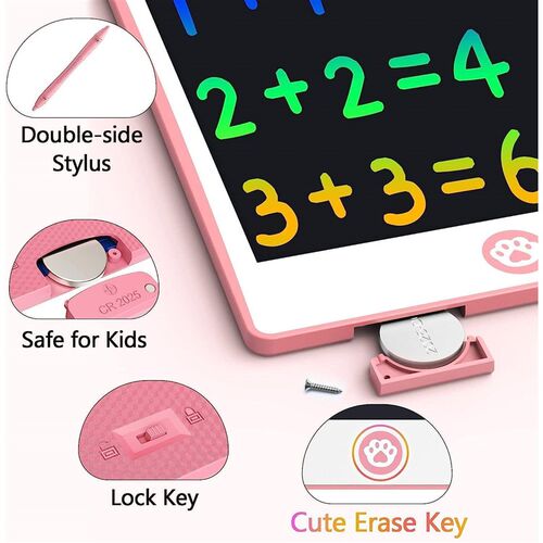 LCD Writing Tablet toys for Kids Drawing Pad Magnetic Doodle