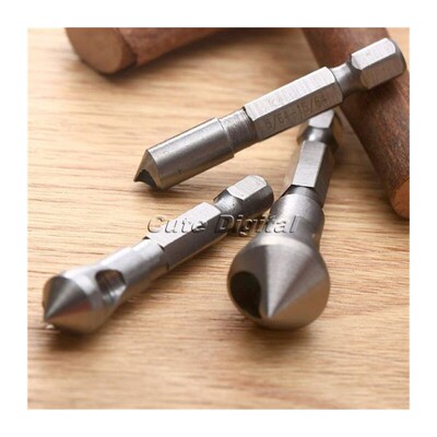 3Pcs 90 Degrees Countersink Bit Set Deburning Drill Bits Tap
