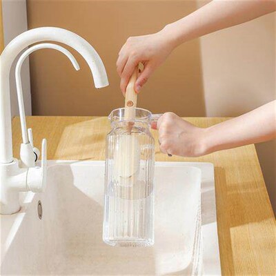 Removable Cup BrushDouble Cleaning BrushWine Glass Insulated