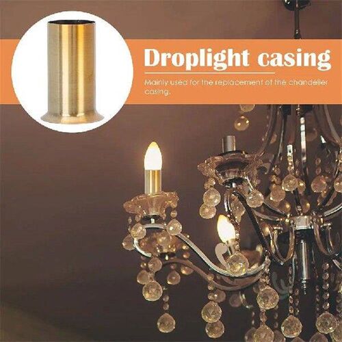10 Pcs Chandelier Accessories Sleeves Lamp Base Covers